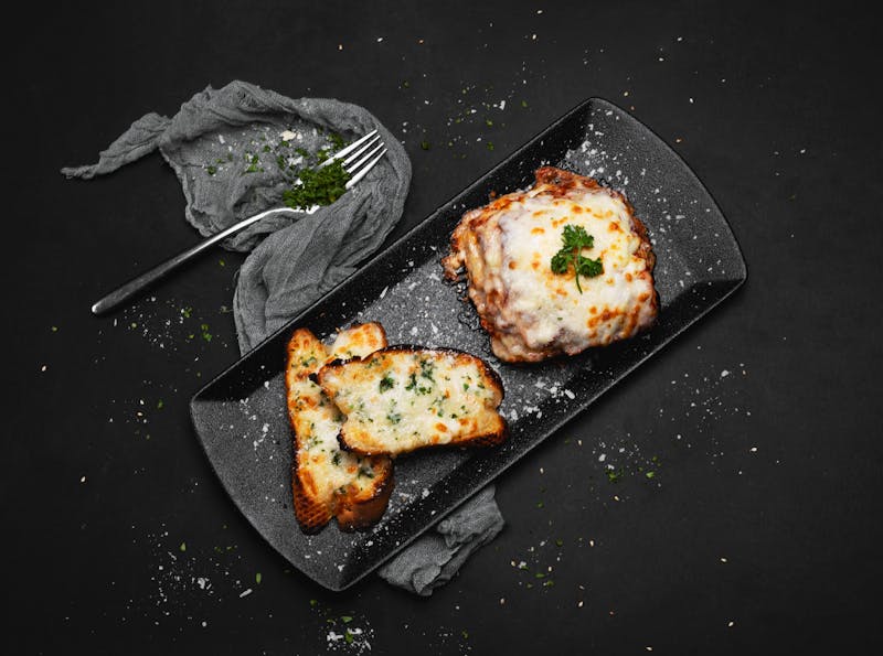 Garlic Cheese Bread at Pizza factory