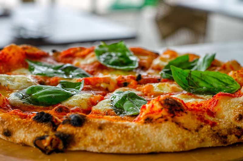 Margherita Pizza at Pizza factory